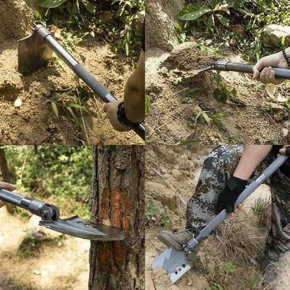 Pala Táctica Militar Strong Blade™ 10 EN 1 + Funda de Regalo [ULTRA RESISTENTE]